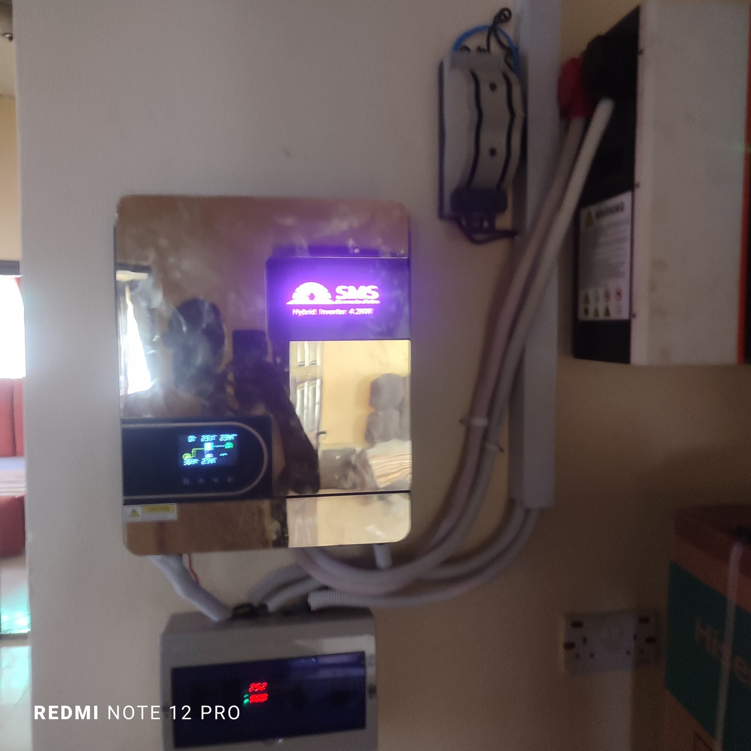 SMS Hybrid Inverter installation